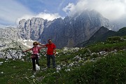 Al Rifugio Albani a scavalco della Valle Azzurra, salita in tutta la sua estensione il 23 giugno 2015 - FOTOGALLERY